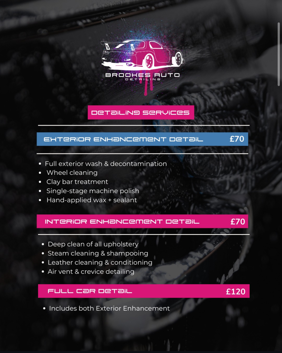 Detailing Service